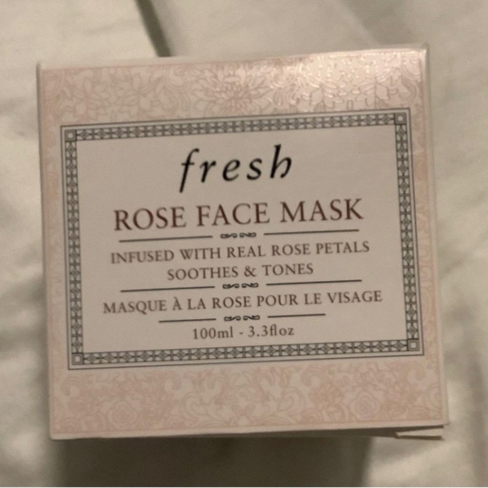 fresh Rose Face Mask 3.3 Oz new sealed